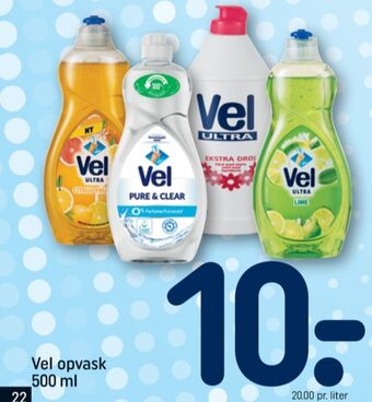 REMA 1000 Vel opvaskemiddel tilbud