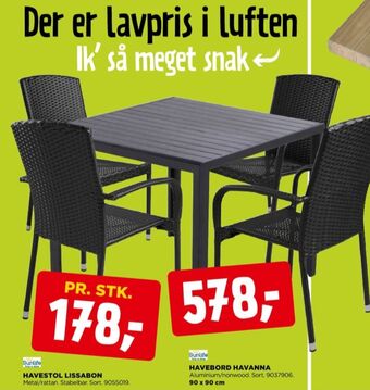 jem & fix Sunlife havebord tilbud