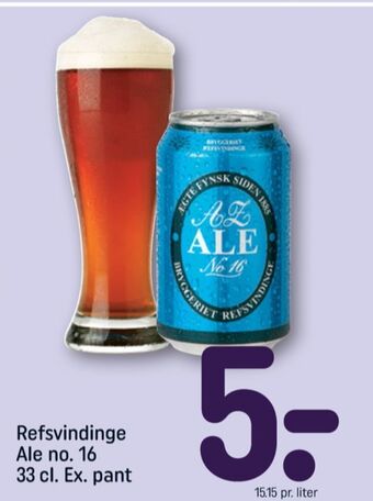 REMA 1000 Ale no. 16 øl tilbud