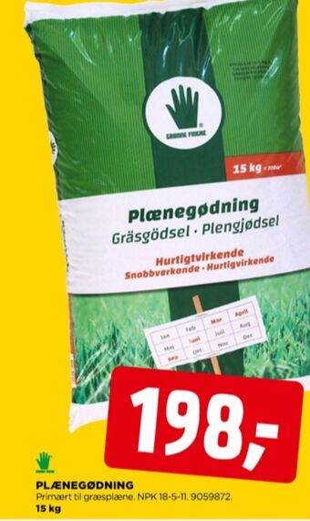 jem & fix Grønne fingre gødning tilbud