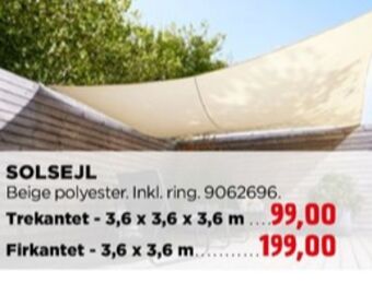 jem & fix Ukendt solsejl tilbud