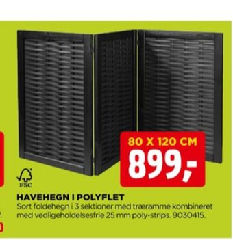 jem & fix Ukendt havehegn tilbud