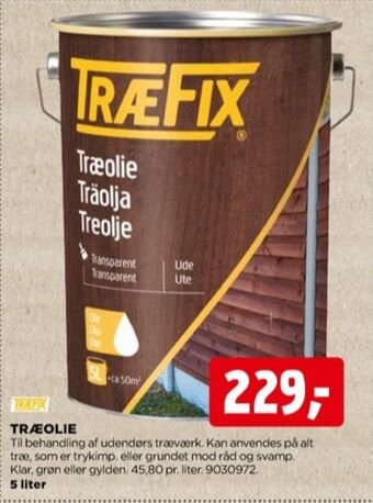 jem & fix Træfix træolie tilbud