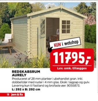 jem & fix Ukendt redskabsrum tilbud