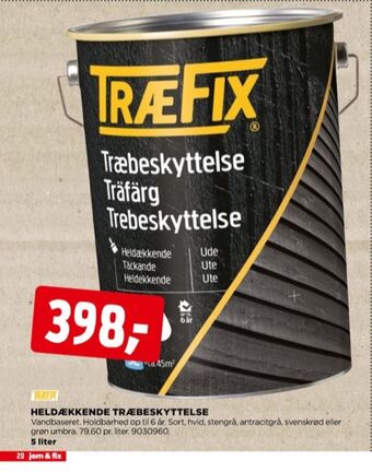 jem & fix Træfix træbeskyttelse tilbud