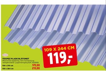 jem & fix Rodena trapezplader tilbud