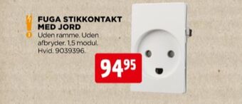 jem & fix Fuga stikkontakt tilbud