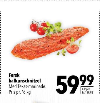 Citti Fersk kalkunschnitzel tilbud