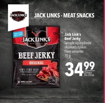 Citti Jack link's beef jerky tilbud