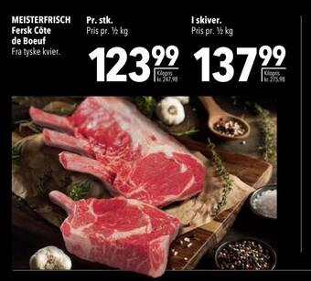 Citti Meisterfrisch fersk côte de boeuf tilbud