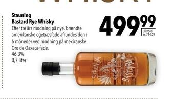 Citti Stauning bastard rye whisky tilbud