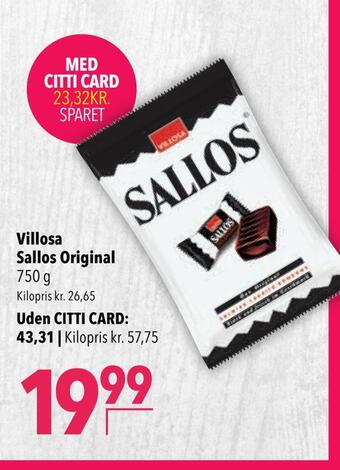 Villosa sallos original