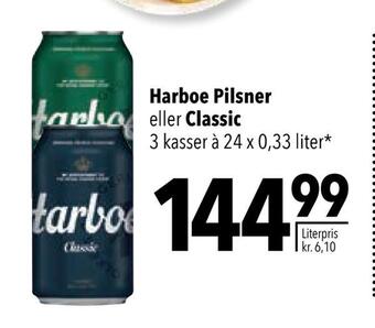 Citti Harboe pilsner eller classic tilbud