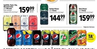 Citti Egekilde, pepsi, 7up, mountain dew eller miranda tilbud