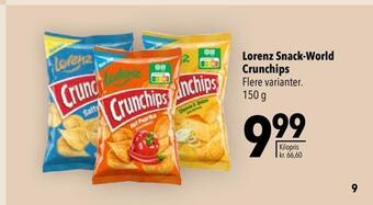 Citti Lorenz snack-world crunchips tilbud