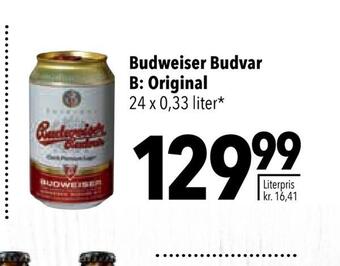 Citti Budweiser budvar b: original tilbud