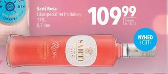 Citti Sarti rosa tilbud