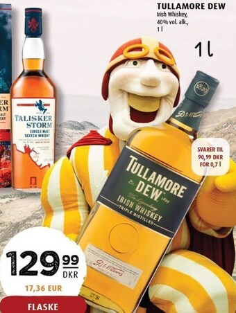 Scandinavian Park Tullamore dew whisky eller honey tilbud