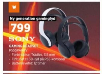 Power Sony headset tilbud