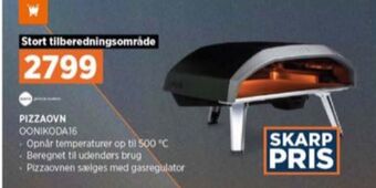 Power Ooni pizzaovn tilbud