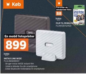 Power Instax printer tilbud