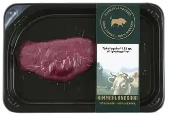 Dansk tykstegsbøf, 125 g