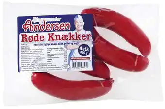 Røde knækker, 360 g