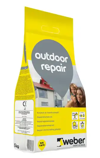 jem & fix Weber outdoor repair - 5 kg tilbud