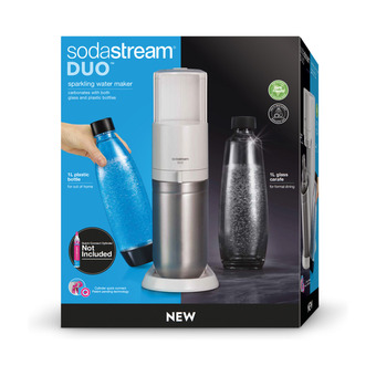 Power Sodastream duo sodavandsmaskine, hvid tilbud