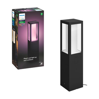 Power Philips hue impress piedestallampe, base 24 v tilbud