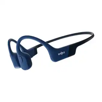 Power Shokz openrun bone conduction-hovedtelefoner blå tilbud