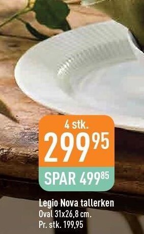 Imerco Legio nova tallerken tilbud