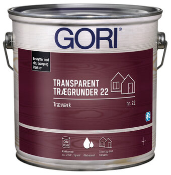 jem & fix Gori 22 transparent trægrunder oliebaseret 2,5 liter tilbud