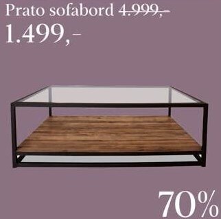 Sit´n Sleep Prato sofabord tilbud