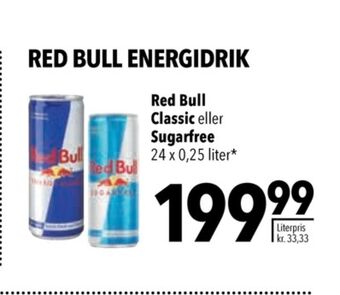 Citti Red bull energidrik tilbud