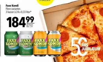 Citti Faxe kondi sportssodavand tilbud
