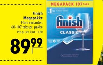 Citti Finish maskinopvask-tabs tilbud
