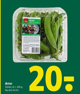 Coop 365 Ærter tilbud