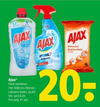 Coop 365 Ajax tilbud