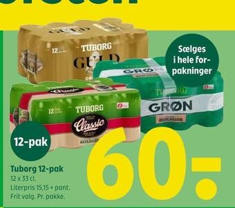 Coop 365 Tuborg 12-pak tilbud
