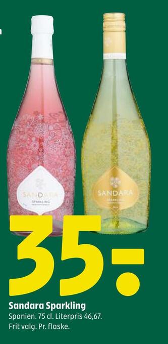 Coop 365 Sandara sparkling tilbud