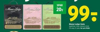 Coop 365 Manor lodge i boks tilbud