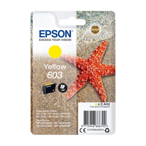 Expert Epson gul 603xl blæk tilbud