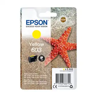 Epson gul 603xl blæk
