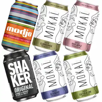 Mokai blandet smagskasse 24 x 330ml
