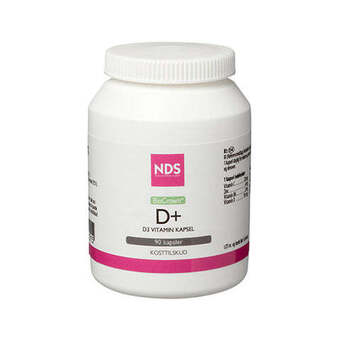 Helsemin Nds d3+ vitamin, 90 kap tilbud