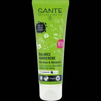 Sante, balance hand creme, 75 ml