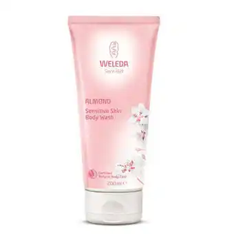 Helsemin Weleda sensitive bodywash almond skin 200 ml tilbud