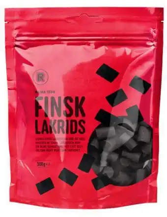 REMA 1000 Finsk lakrids, 300 g tilbud