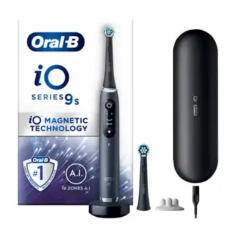 Punkt1 Oral-b io series 9s elektrisk tandbørste, black onyx tilbud